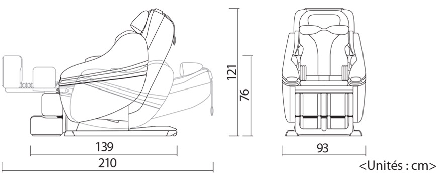 Fauteuil de Massage Sogno de Inada