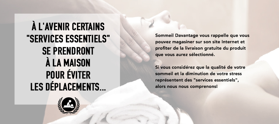 À l'avenir, certains services essentiels se prendront à la maison pour éviter les déplacements!
