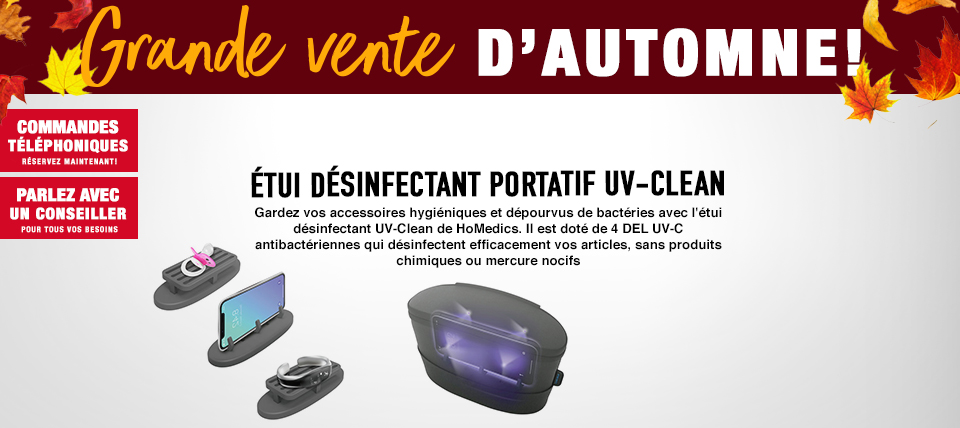 Étui désinfectant portatif