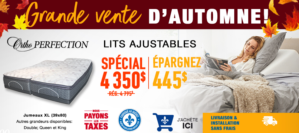 Lit ajustable Ortho Passion