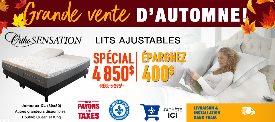 Lit ajustable Ortho Passion