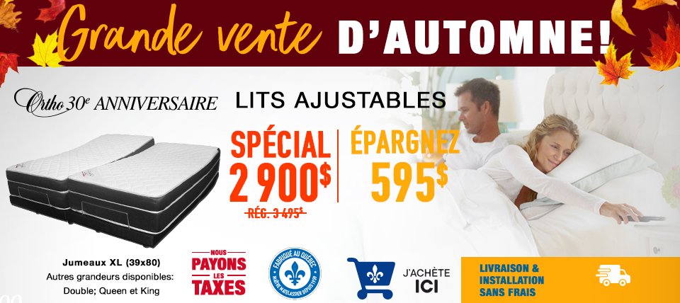 Lit ajustable Ortho 30e