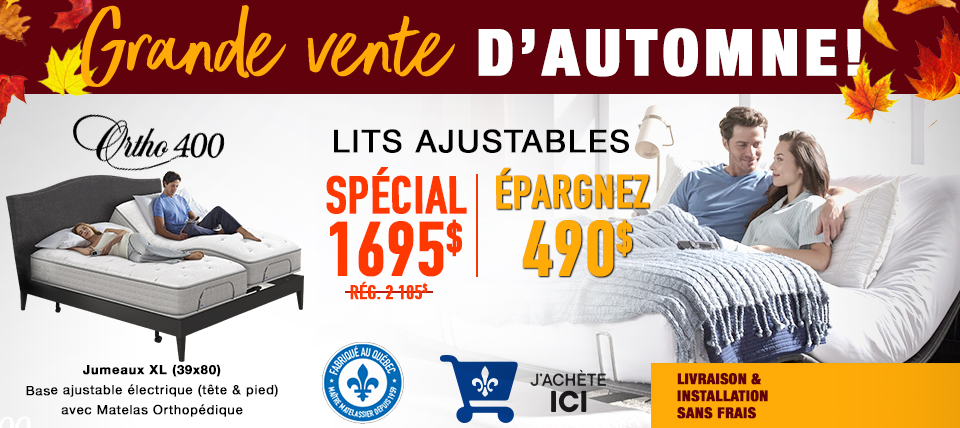 Lit ajustable Ortho 400