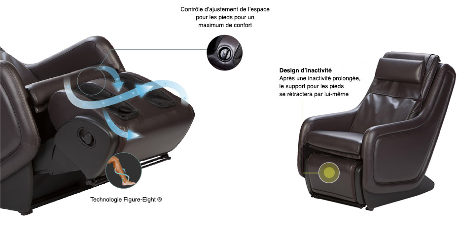 Fauteuil de Massage shiatsu Kenzen de Massage Robotique